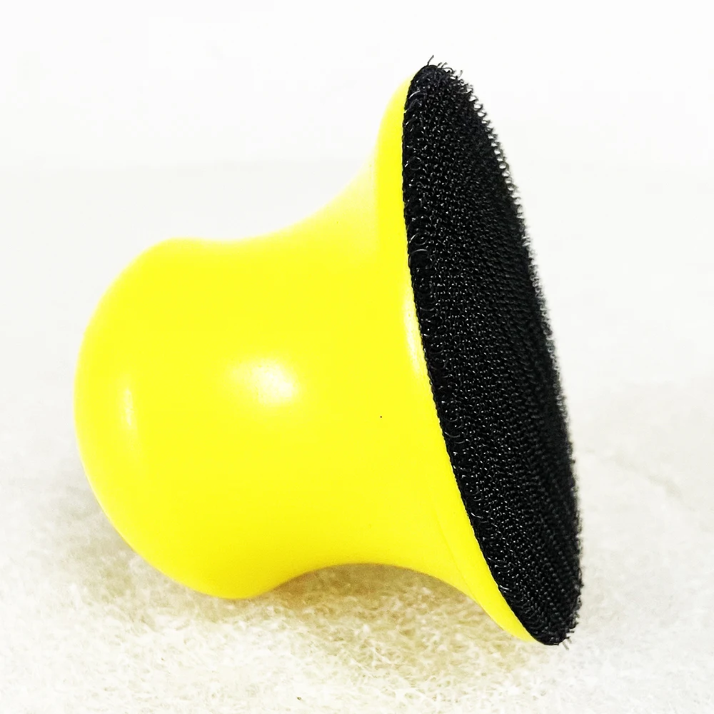 

2/3/4 inch Sanding Disc Holder Sand Paper Backing Polishing Pad Hand Grinding Block For Woodworking Manual Polishing Hook Loop