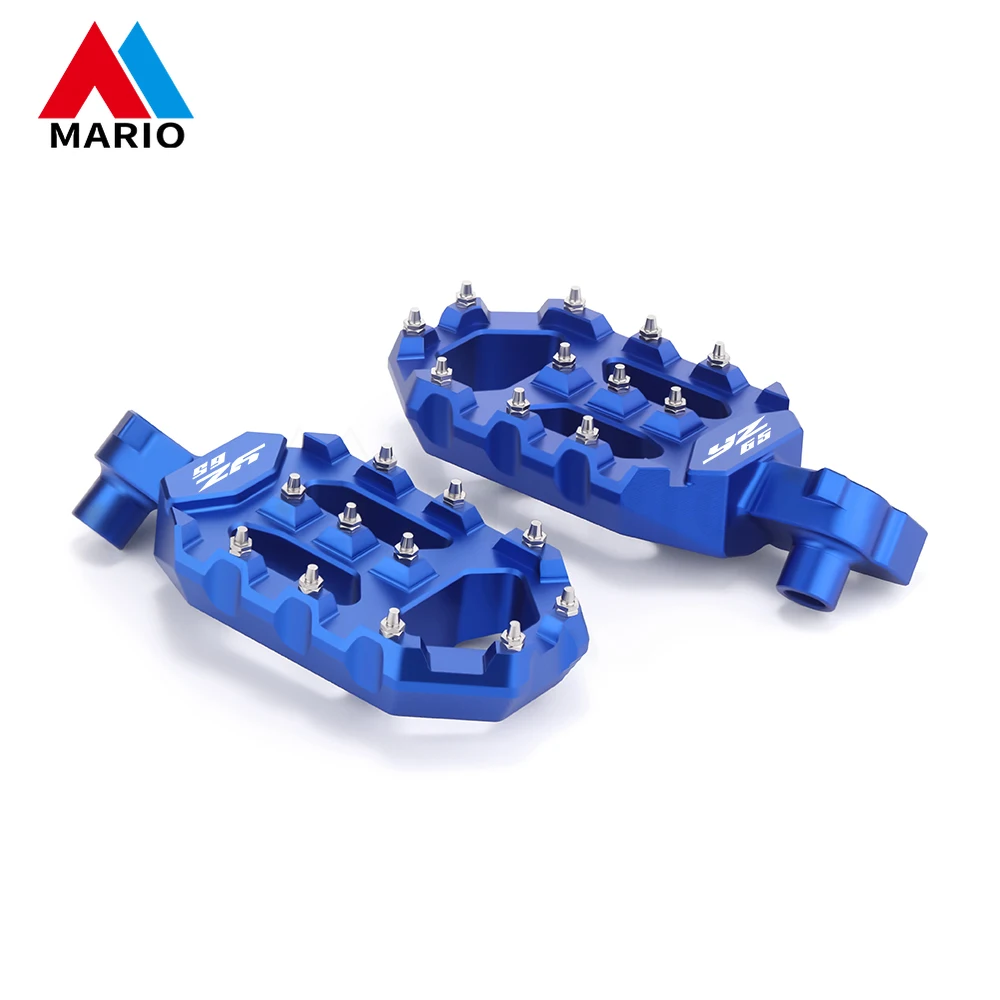 

Motorcycle FootRest Footpegs Foot Pegs Pedals Accessories For YAMAHA YZ65 yz65 2018-2025 YZ85 yz85 2002-2025
