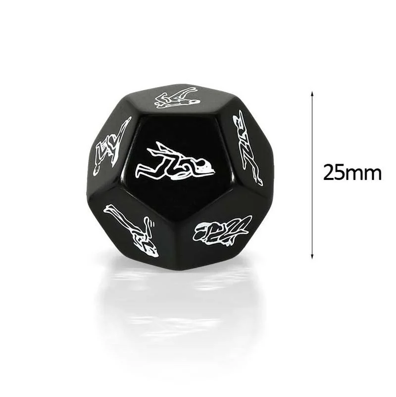 12 Sides Exotic Luminous Sex Dice Toys for Couples Adults Games Romance Love Hunour Flirting Erotic 18 Sexy Shop Couple Gifts