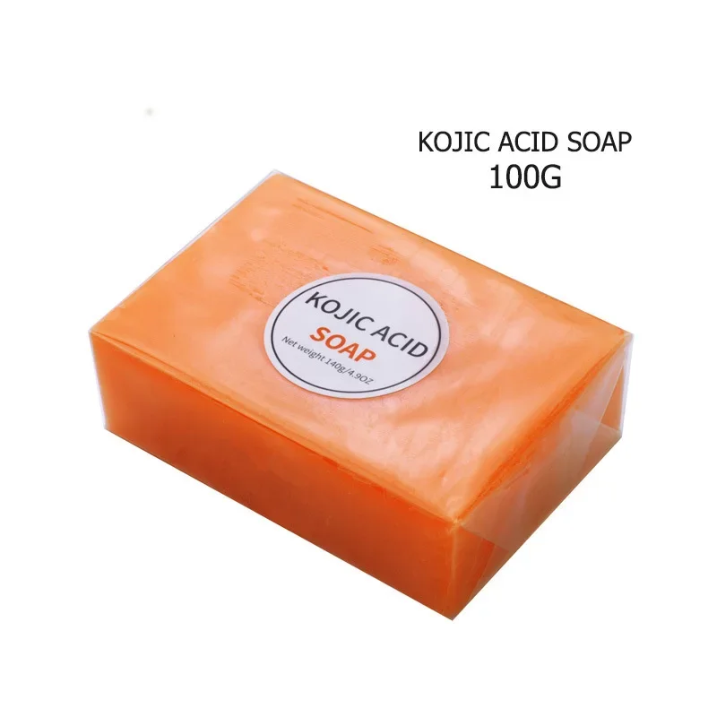 1pc Sabão Ácido Kojic Handmade Whitening Sabão Pele Lightening Soap Sabões feitos à mão Glutationa Whitening Sabão Branqueamento Da Pele Limpo