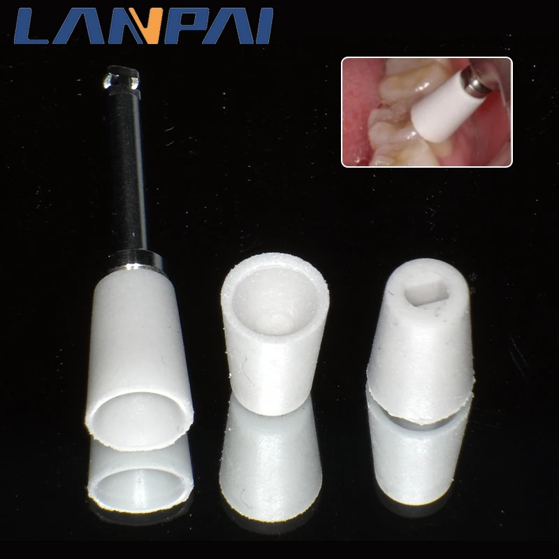 25pcs Dental Resin Grinding And Polishing Components Used To Polisher Porcelain And Other Materials Steam Disinfection