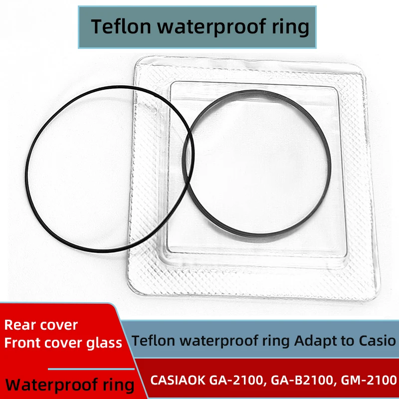 

Waterproof Ring For CasiOak GA-2100 Teflon Sealing Ring For G-Shock GA2100 GA-B2100 GM-2100 Front Cover Rear Cover Dust Ring