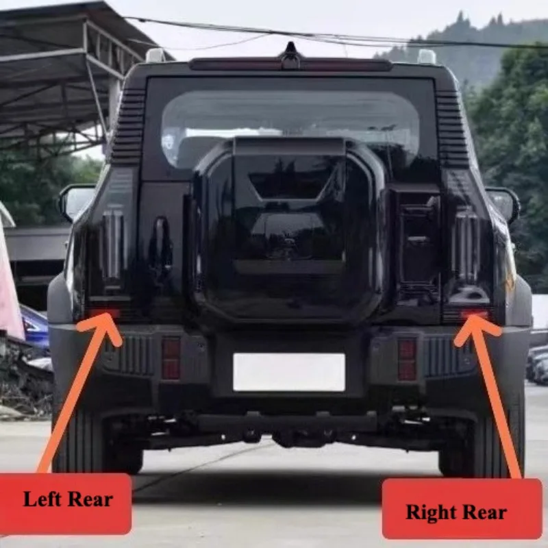 

1 шт. левый и правый декоративный отражатель под задним фонарем для Chery Jetour Traveler Shanhai T2