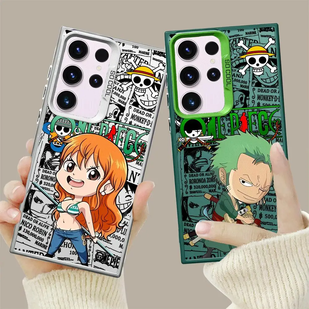 Phone Case For Samsung Galaxy S24 Ultra S23 Ultra S20 FE S21 S22 Plus S10 S23 5G Note20 Ultra Protective Luxury Cute O-One Piece