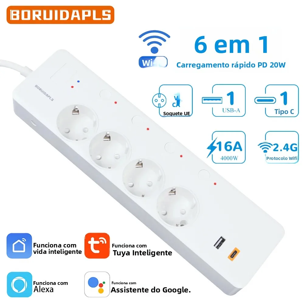 boruidapls-eu-wifi-smart-power-strip-tuya-alexa-remote-voice-independent-control-usb-a-type-c-power-savev-metering-smart-socket