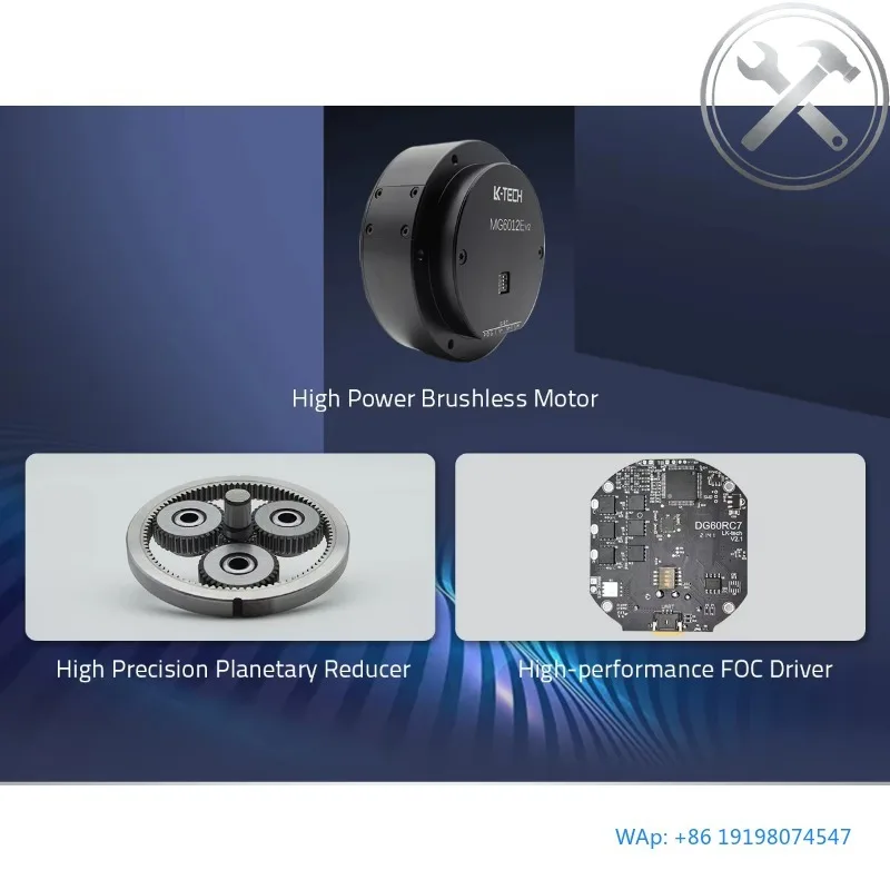 

Mini Size Brushless Harmonic Drive Motor for Exoskeleton ic Arm