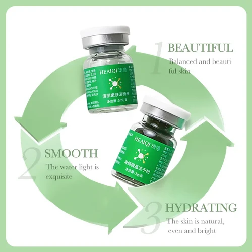 Imagen 2 del producto Kit de exfoliación de algas, blanqueamiento, melasma, extracto de planta de hueso de algas marinas naturales, mascarilla, rejuvenecimiento, hidrata el cuidado de la piel Facial