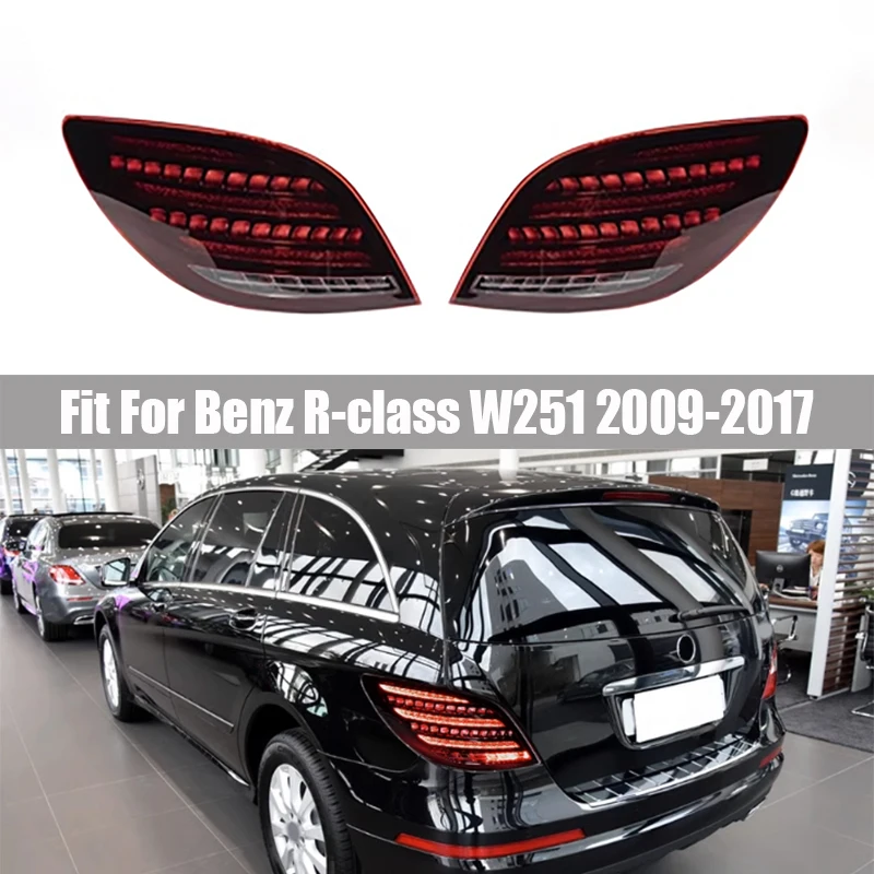 

Taillights Assembly Fit for Mercedes-benz R-class W251 2009 2010 2011 2012 2013 2014 - 2017 Rear Lamp DRL Dynamic Signal Reverse