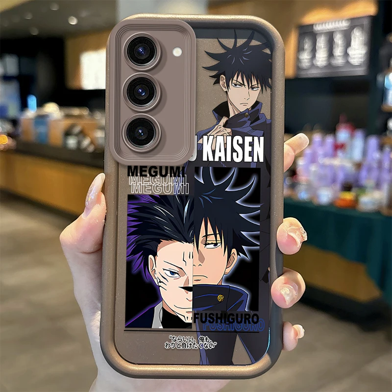 Casing ponsel Anime Jujutsu Kasen baru untuk penutup silikon Samsung Galaxy A35 A34 A33 A32 5G A31 A30 A24 A23 A22 A16 A12 A06 A03 M55