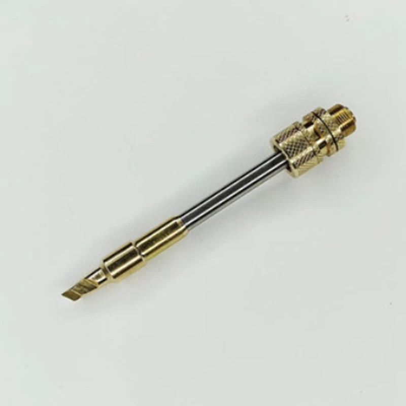 510 Electric Soldering Iron Tip Replaceable Solder Iron Tip Welding Tools 20-100W Cutter Head Small Golden