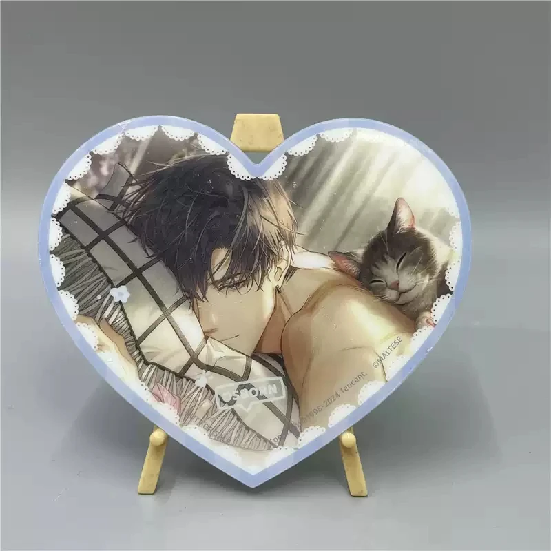 لعبة الضوء والليل سارييل جيسي تشارلي كوسبلاي شخصية أنيمي أكريليك على شكل قلب كوستر زينة إكسسوارات هدية عيد الميلاد