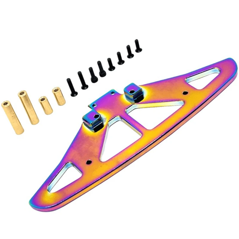 Multicolour Plating Front bumper accessories RC Car Upgrade Parts Fit for MJX 1/14 14304 14303 14302 14301