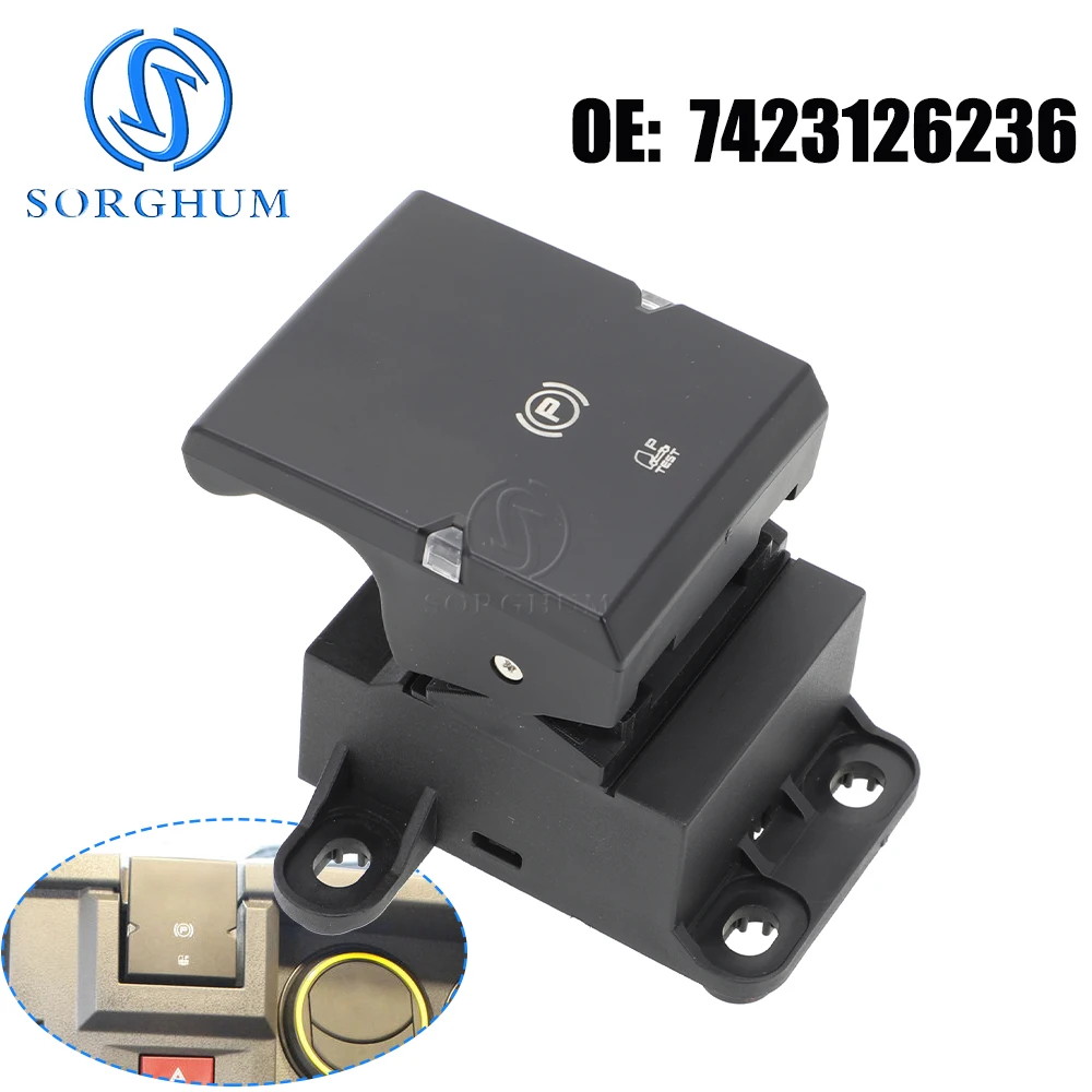 

SORGHUM электрический блок управления стояночным тормозом 7423126236 для Renault Truck серии C/K/T 7422107789 7422107790 7423126244