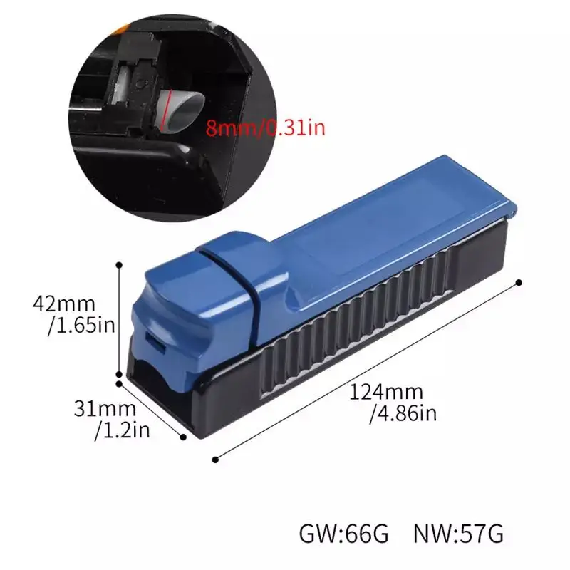 Rook Filter Multi Kleur Plastic Pull Roken Tabak Hand-Gevuld Gift Voor Mannen Sigaret Rolling Machine Rook Accesoires