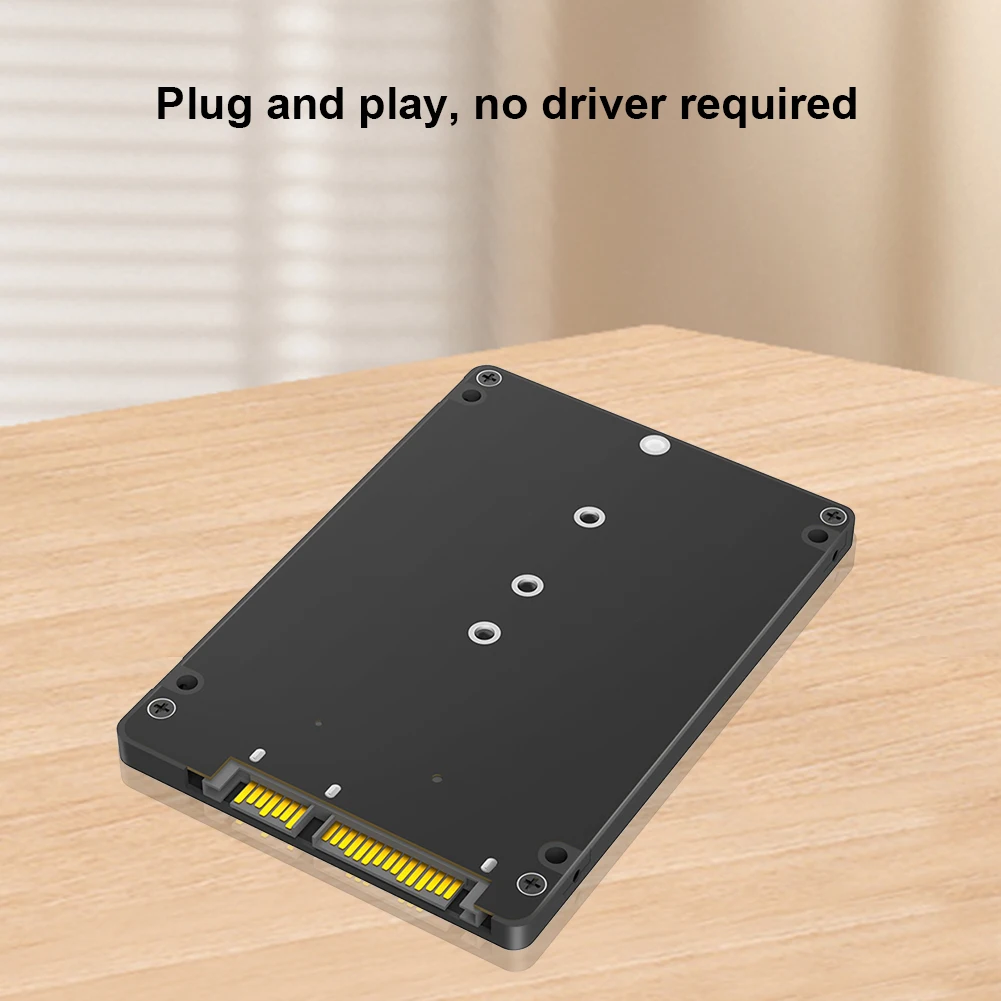 

M.2 NGFF B Key To 2.5inch SATA SSD Enclosure M.2 SSD Case SSD External Box M.2 NGFF SSD To 2.5 Inch SATA III Adapter for Laptop