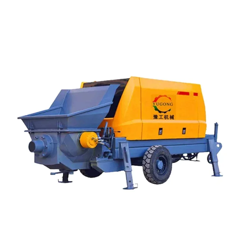 YG High Quality Mobile Diesel Concrete Pump Automobile Electric Concrete Pump Cheap Export To Buy Concrete Pump