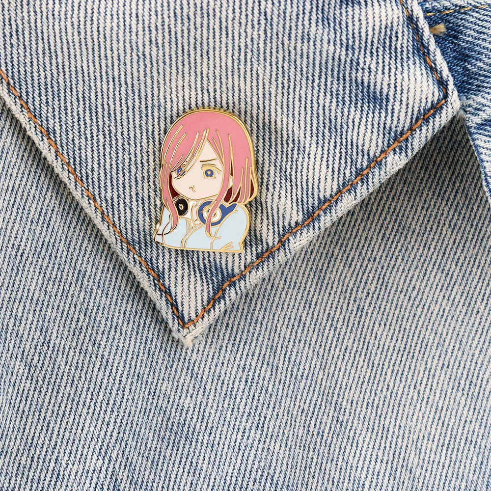 

A3841 Kawaii Cartoon Brooch Cool Anime Character Lapel Badges Enamel Pins Clothes Backpack Fashion Jewelry Accessories Gifts