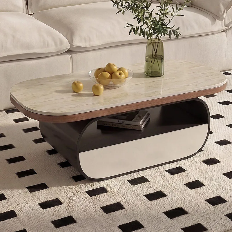 Storage Writing Side Table Luxury Modern Living Room Designer Organizer Drawers Coffee Table Moving Couchtisch Home Furniture