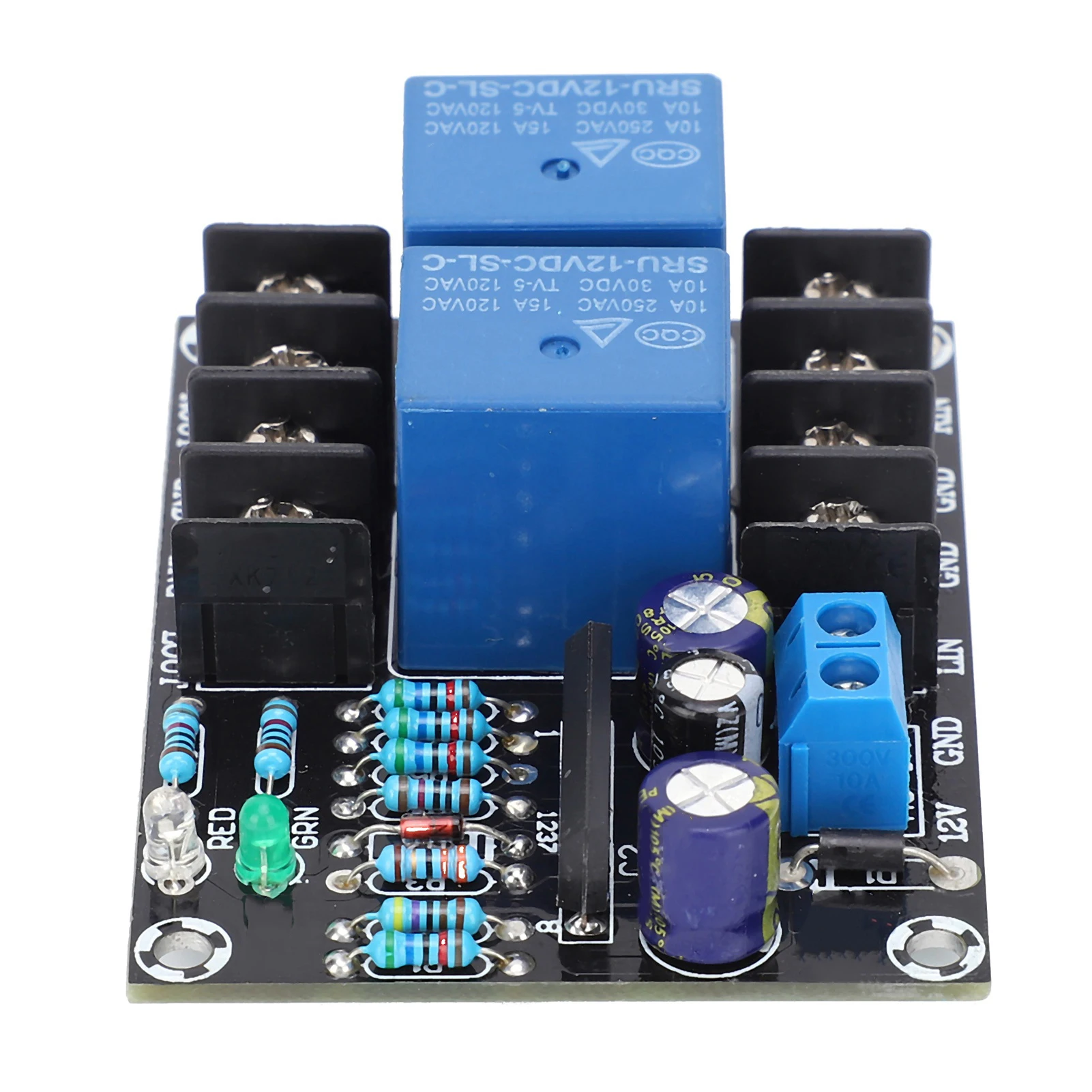 Speaker  Board Dual‑Channel Voltage Regulator Delay Module AC 12‑15V UPC1237 Speaker  Module view 3