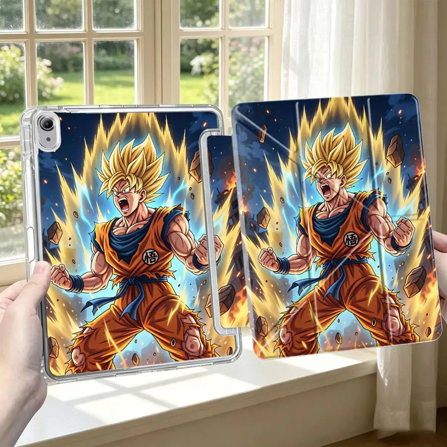 With Pen Slot Cover Tablet Case For Samsung Galaxy Tab S9 Plus S10 Lite S8 S7 FE A11 A8 A9 Plus Dragon Ball Z view 4