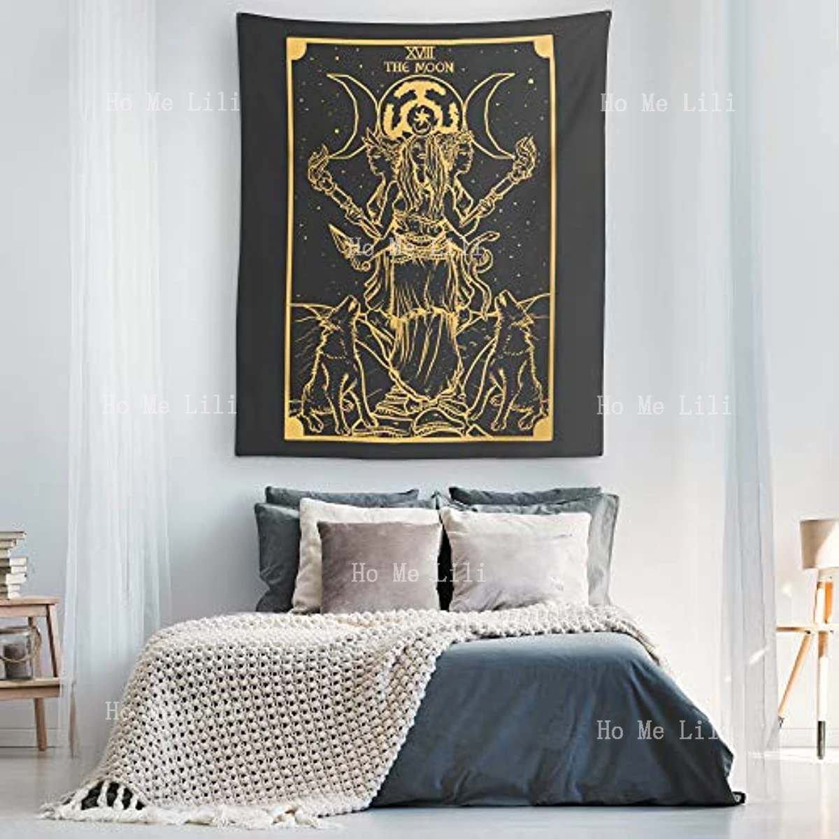 Hecate Goddess Talo Brand Pagan Witch Tapestry Wall Decoration