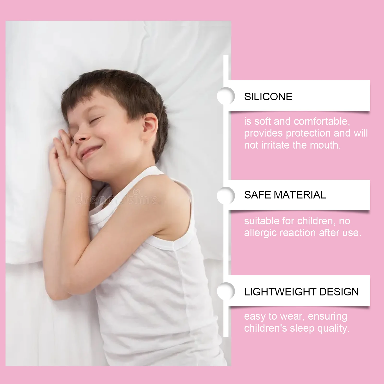 Kép 5: Betorkolás Csősz anti-biting anti-grinding szilikon fogak Mentesít children's Fogászati védelem éjjeli Alszik érdekel termékek