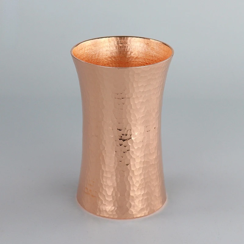 Copper water cup Pure copper cup Hand made copper cup Thickened red copper cup Beer copper cup Pure hand made copper cup