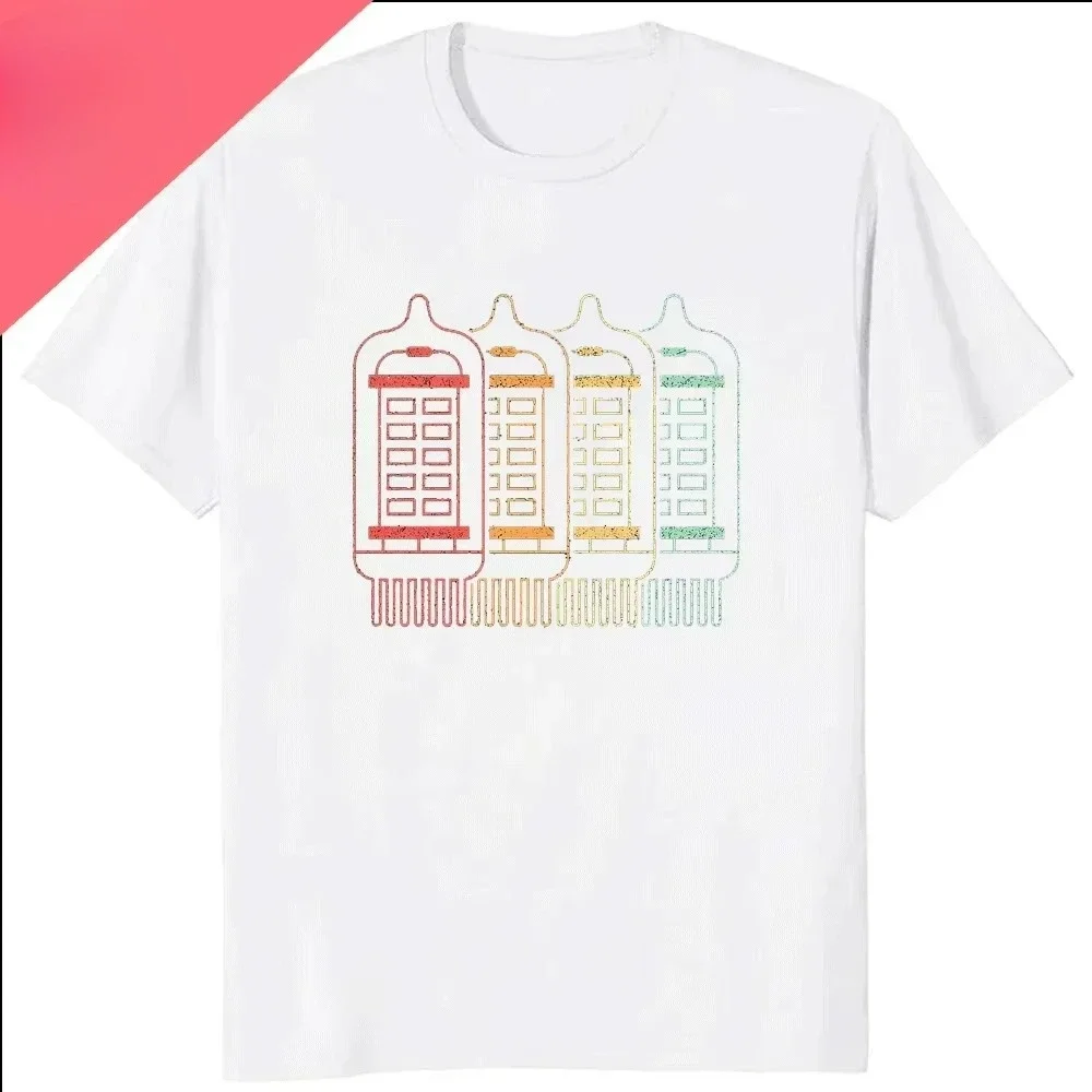 Timeless VU Meter Sound Engineer Analog Electronic O-Neck T Shirt  Audio Engineer Recording Studio Funny Tshits  Top - view 6