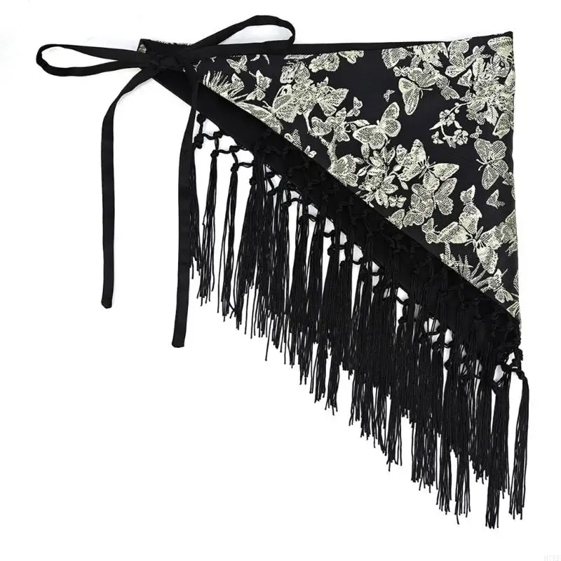 โบฮีเมียนกว้างเอว Sarong. ผ้าระบายอากาศปรับขนาดได้ unisex belt h7ef