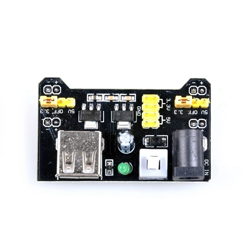 Platine d'expérimentation avec technologie d'alimentation, sans soudure, 830points, JxBoard, 65 fils de raccordement, 3.3V, 5V, plastique