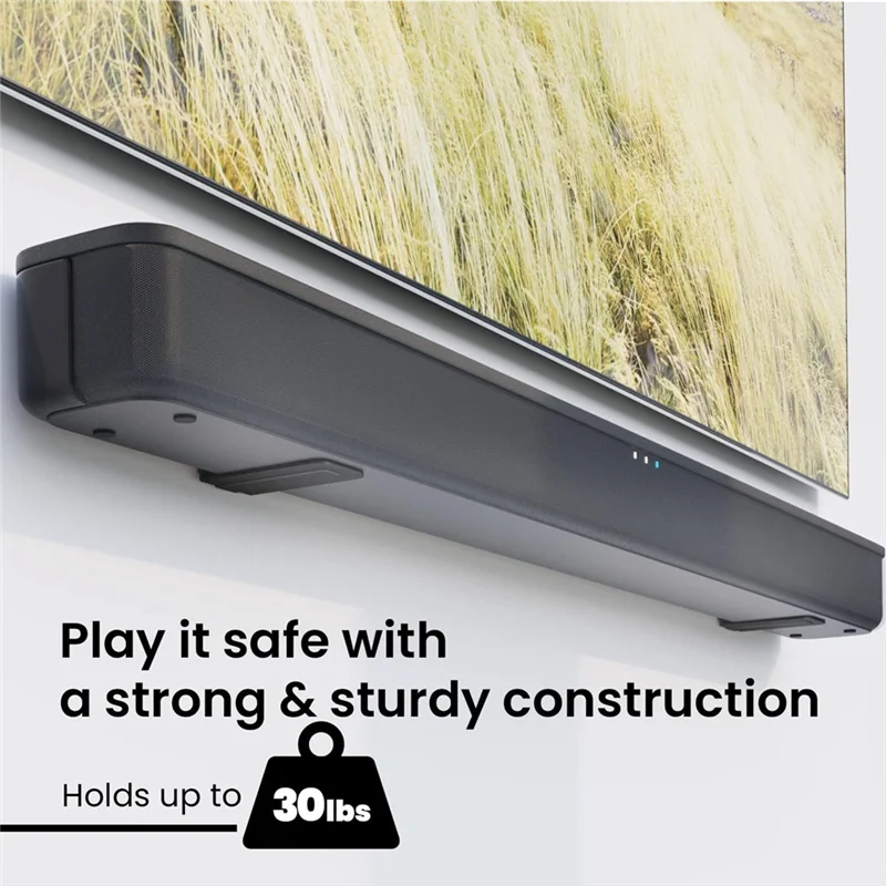 GTBL Soundbar Mount For , , , Sony, , Sound Bar Mounts Under TV,Soundbar Wall Mount Bracket, Sound Bar Shelf