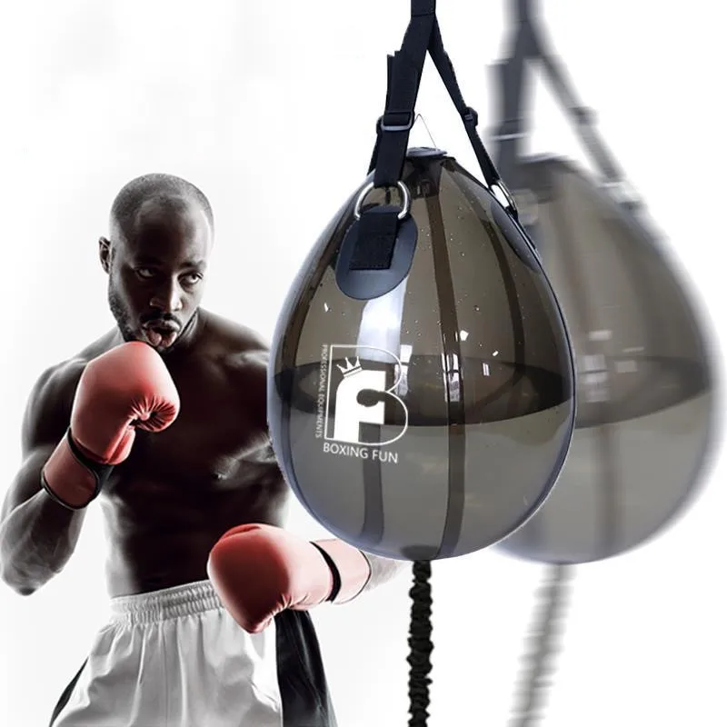 Multifunctional Boxing Water Heavy Bag Water Filled Boxing Sandbag Venting Decompression Speed Ball Home Fighting Training Ball