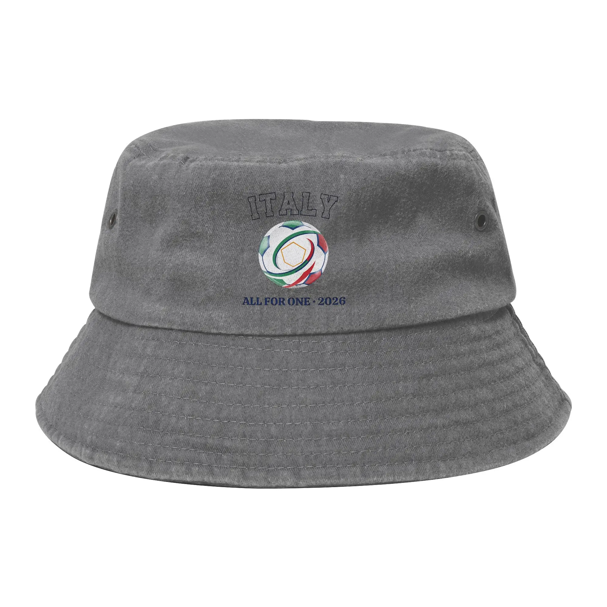 Italy Bucket Hats for Women Summer Vocation Football Soccer 2026 Distressed Denim Sun Hat for Camping Fisherman Hats Panama Hat