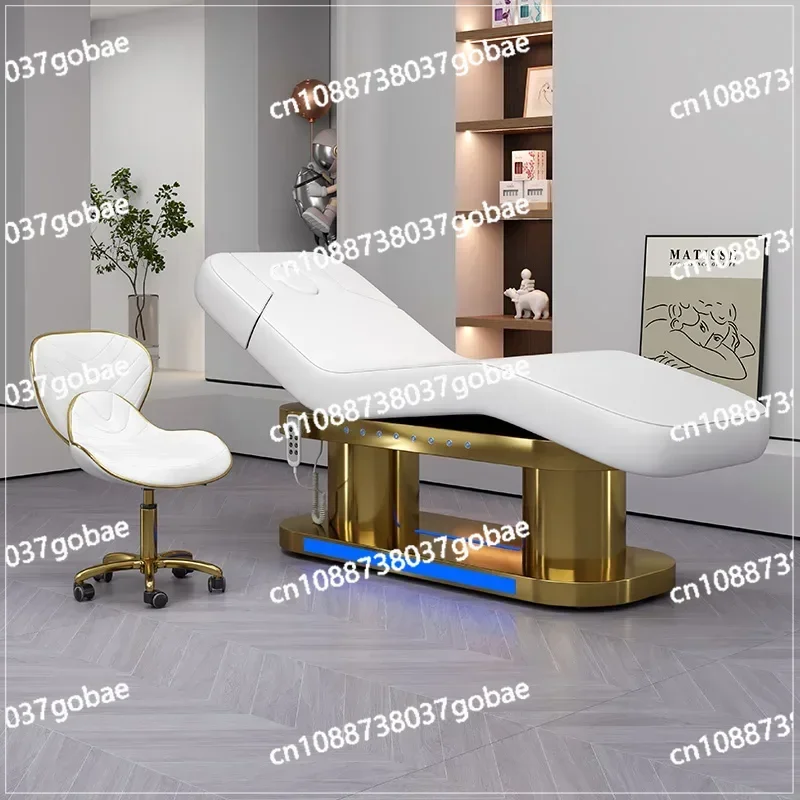 Adjustable Electric Beauty Bed for Tattoo and Microblading-Multi-functional Lift Bed