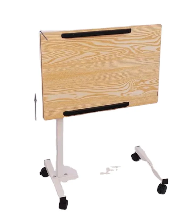 طاولة طعام للمريض الطبي لضبط الارتفاع للاستخدام في المستشفى #1