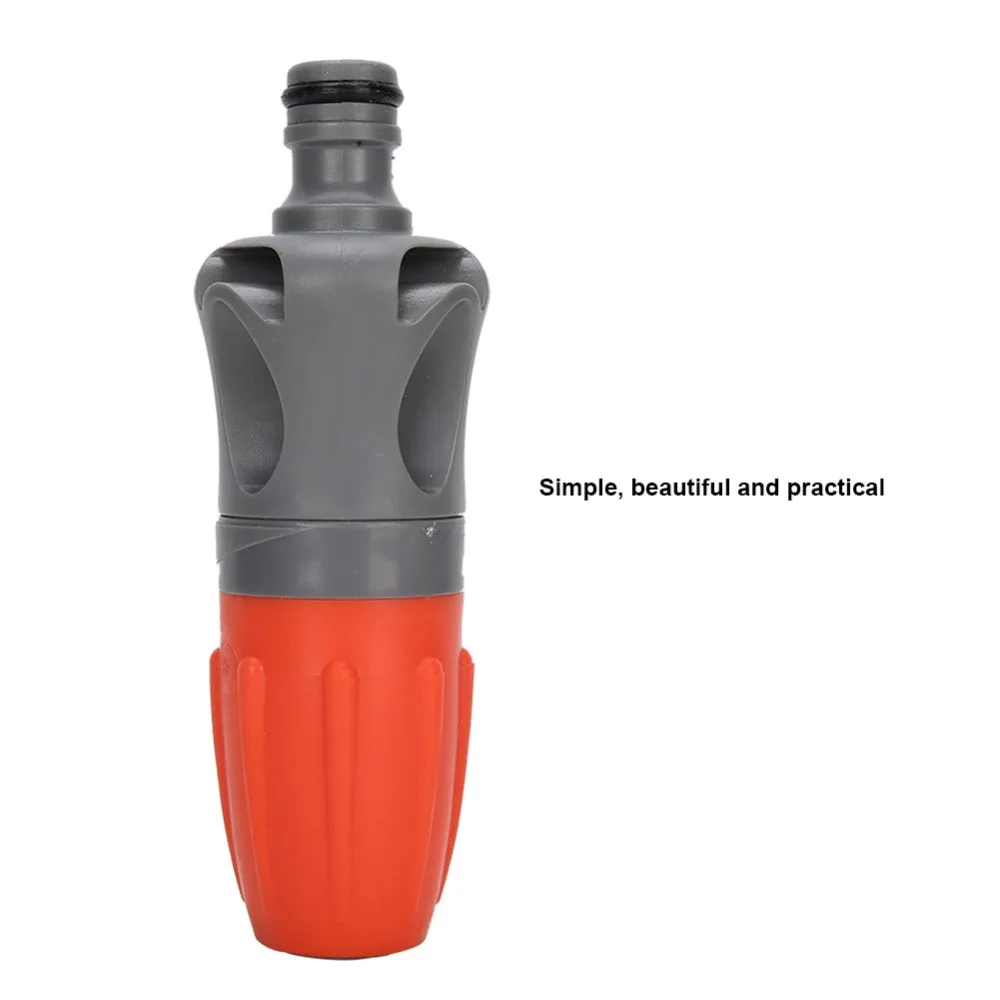 ABS + TPR Garden Hose Nozzle Anti-Slip 1/2 inch quick connector Hose Connector Kit Ergonomic Handle Multi-Function Jet Nozzle