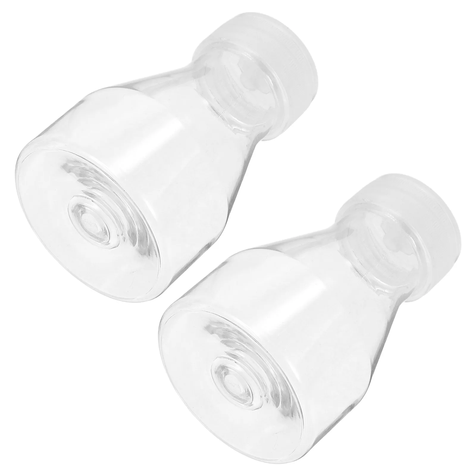 

2pcs High-Temperature Resistant Plastic Tissue Culture Bottles For Cell Culture Sample Preservation Lab Use Flasks Containers