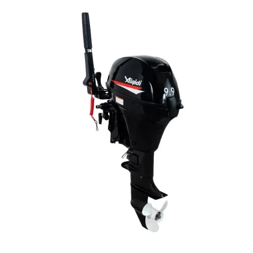 9.9HP/7.3kw Outboard Motor manual/electric start and tiller/remote control Operation With Water-cooled Sailing Boat Engine