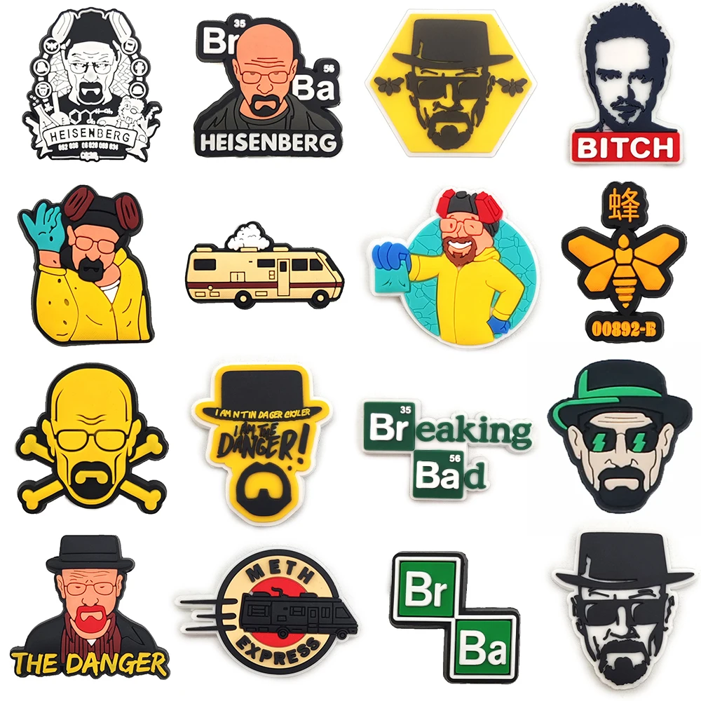16/19pcs Cartoon Movie Character Shoe Charms Sandals Shoes Decorations Accessories for Clog Garden Buckle Boys Party Gifts