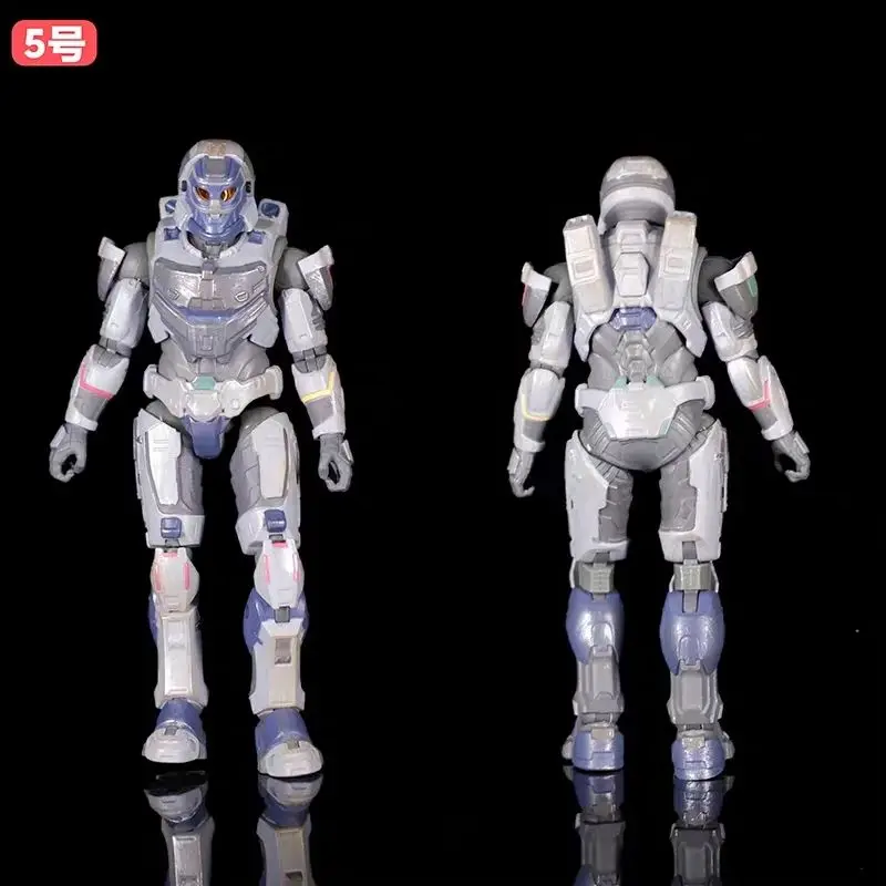 New Game Halo Master Chief 18cm Articulated Action Figure Spartan Armor Color Soldier Model  Collection  Gift For Game Fans view 6