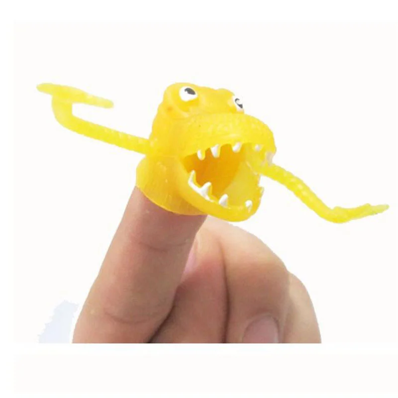 5/10PCS Novelty Funny Tricky Mini Dinosaur Finger Finger Set Toy Party Party Prank Outdoor Parent-Child Activities Holiday Gift