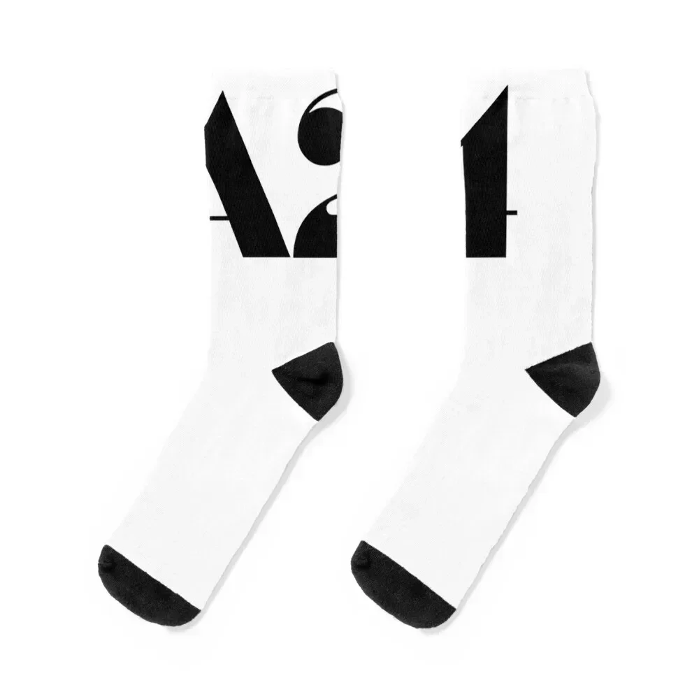 

BEST SELLER - A24 logo Merchandise Socks Stockings compression New year's compression Women Socks Men's