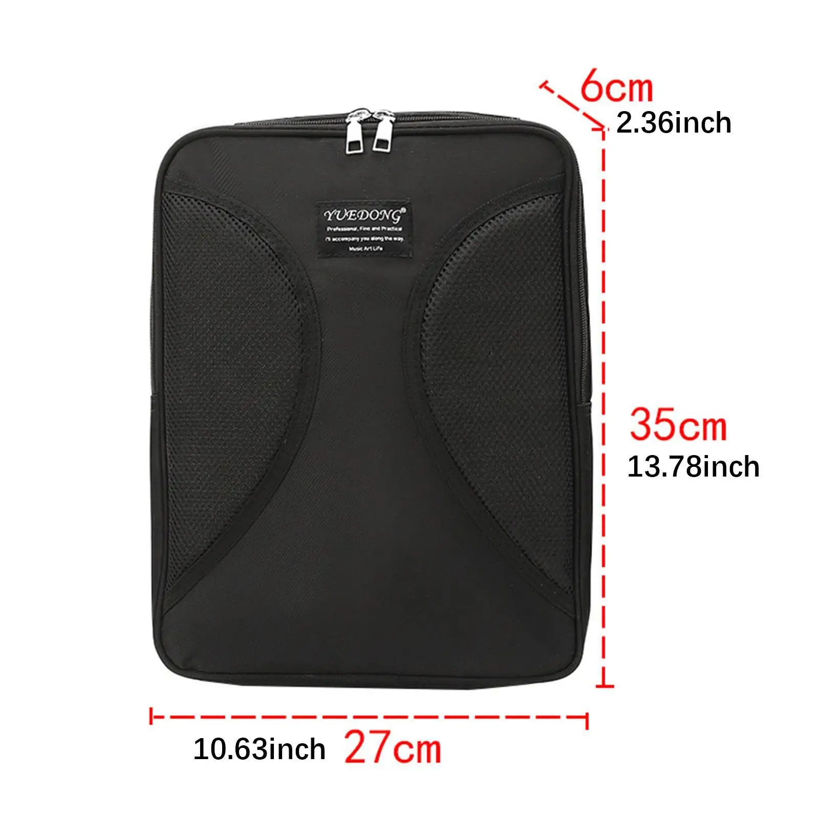 Large Capacity Expansion Bag for Guitar Case Water Resistant Oxford Cloth Gig Bag for Musicians
