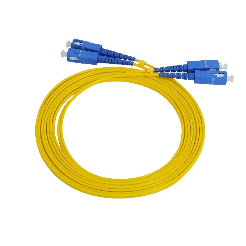 

10pcs SC/UPC-SC/UPC Single mode dual core fiber optic patch cord simplex Jumper Cable SM Duplex 2 cores Optic 1m 2m 3m 5m 10m