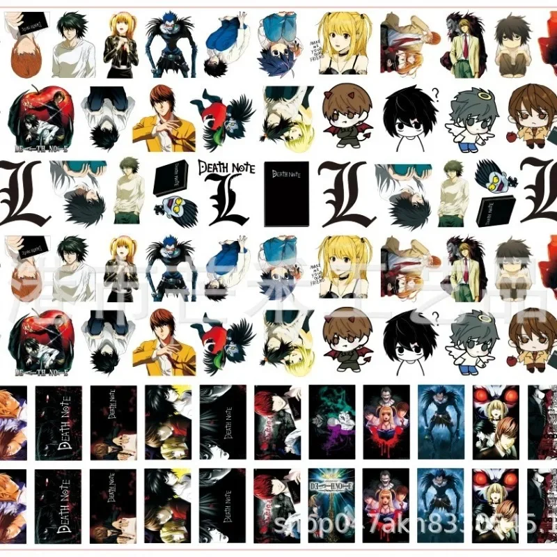 Popular AnimeDeath Note Peripherals Light Yagami Misa Amane L Ryuk Eula Logo Double-sided Acrylic Sheet DIY Jewelry Accessories