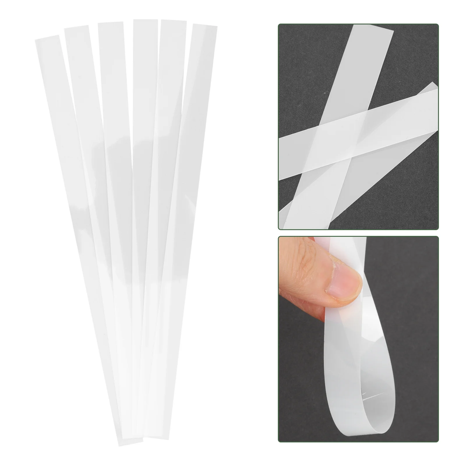 

6Pcs Snare Drum Wire Straps Durable Pet Material Snare Drum Wire Fixing Replacement Stable Mounting Accessories