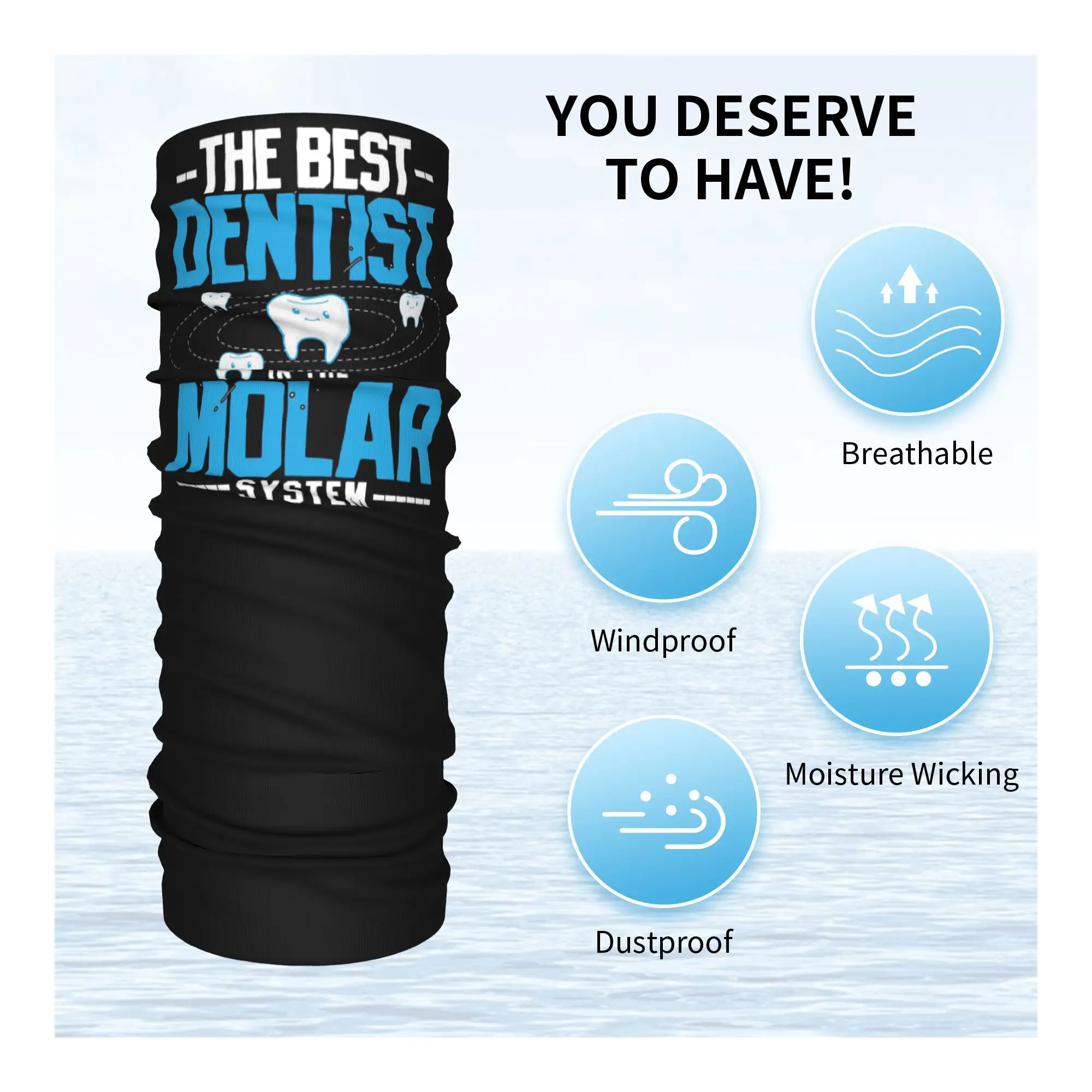 Tandarts Mondhygiënist Tandheelkunde Bandana Halsbeenkap Gedrukt Magische Sjaal Bivakmuts Hardlopen Mannen Vrouwen Volwassen Het hele seizoen