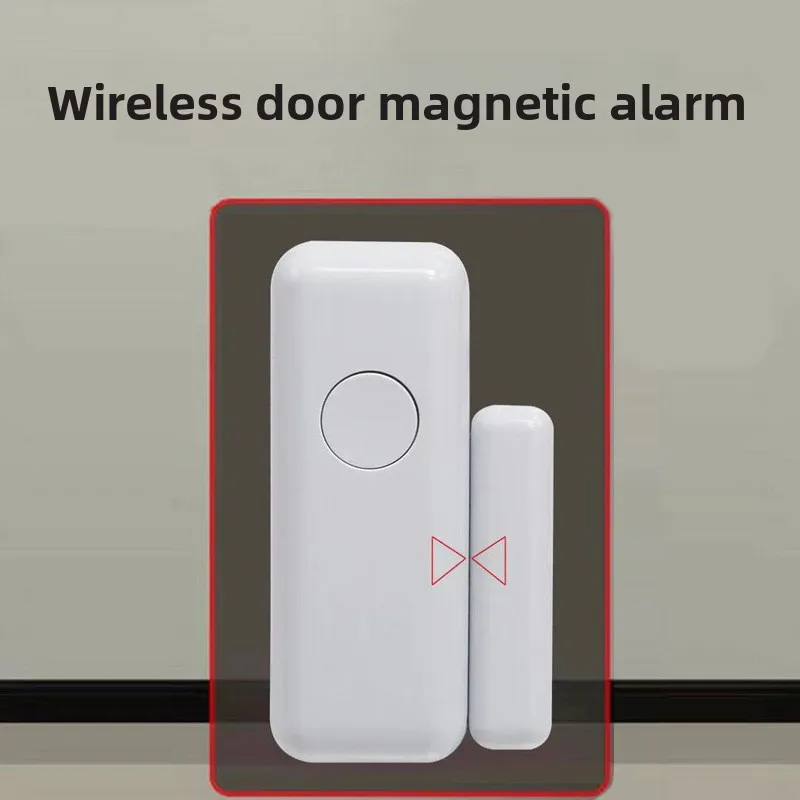 

Wireless Door Magnetic Detector for Home and Hotel, Window and Door Magnetic Sensor Alarm, Smart