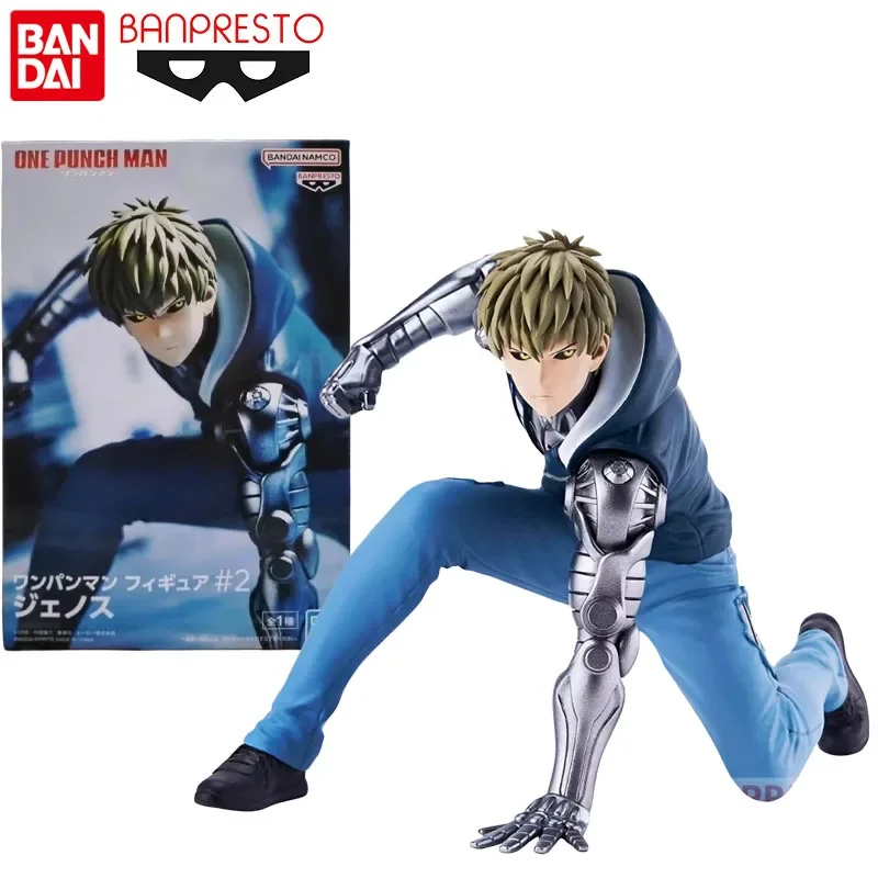 

Фигурка Bandai из аниме ONE PUNCH-MAN, фигурка героя Banpresto Genos, игрушки для мальчиков и девочек, рождественский подарок, Коллекционная модель