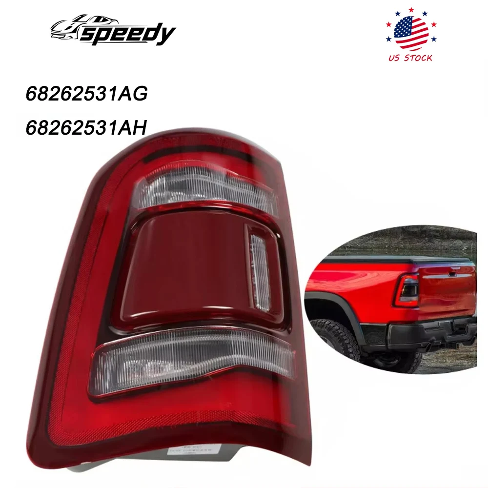 

68262531AG 68262531AH Светодиодный задний фонарь со слепой точкой для Dodge RAM 1500 2019-2023 гг., левая сторона 68262531AH 68262531AB